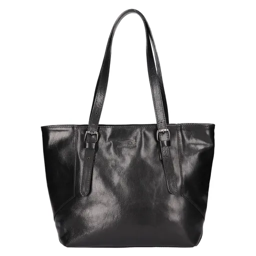 Dámská kožená kabelka Marta Ponti Alea - černá