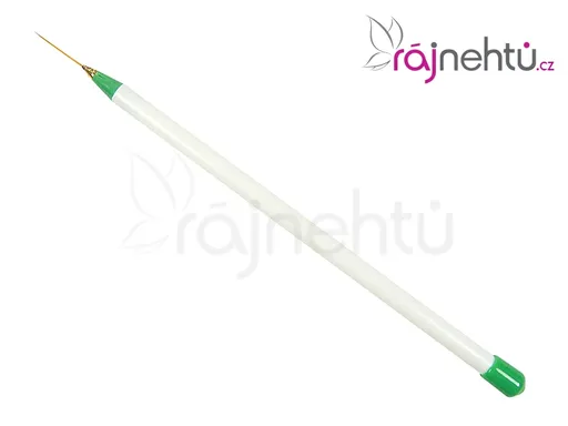 Štětec zdobící - zelený