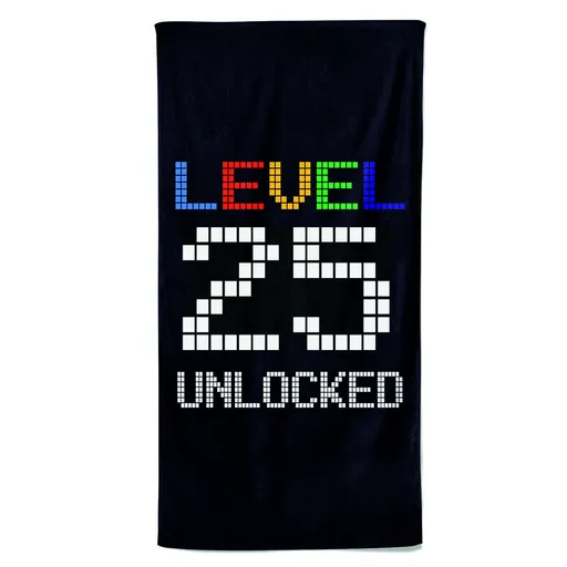 Osuška Level Unlocked (věk: 25, Velikost osušky: 70x140cm)