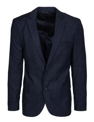 Pánské jednořadové sako námořnicky modré