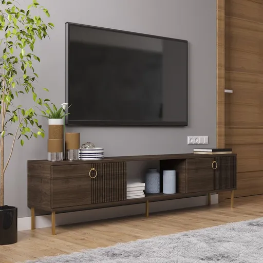 TV stolek Paye - Walnut