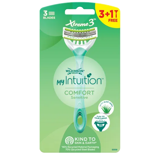 Wilkinson MY Intuition Comfort Sensitive jednorázový holicí strojek 3+1 ks