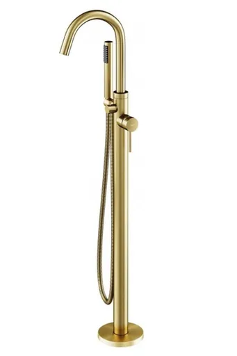 BESCO Stojánková vanová baterie VEO I zlatá broušená BABWVIBZ