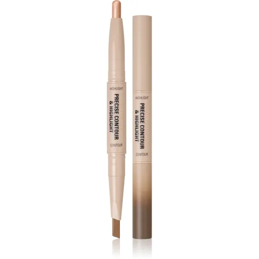 Makeup Revolution Precise Contour & Highlight oboustranná konturovací tyčinka odstín Medium 1.45 g