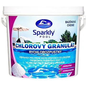 Sparkly POOL Chlorový granulát 3 kg