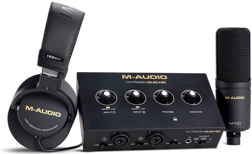 M-Audio M-Track DUO HD producer pack