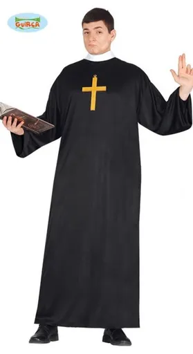 Kostým KNĚZ - VEL. L 52-54 - GUIRCA