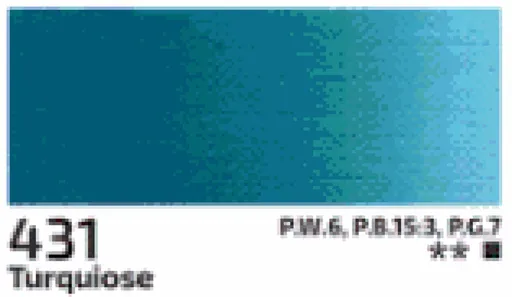 Akrylová barva Rosa 75ml – 431 turquoise