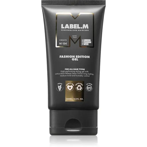 label.m Fashion Edition gel na vlasy pro všechny typy vlasů 150 ml