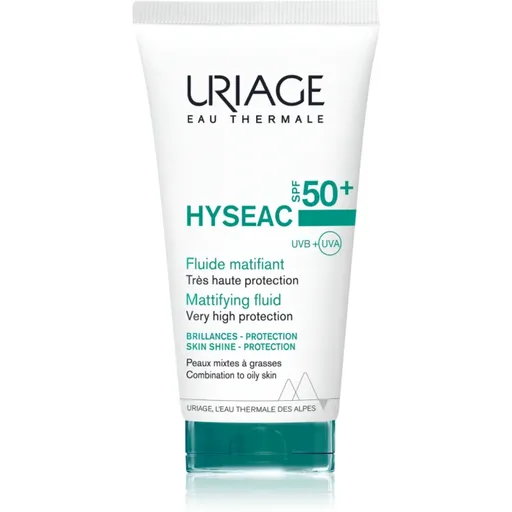 Uriage Hyseac Mattifying Fluid SPF 50+ matující fluid s hydratačním účinkem SPF 50+ 50 ml