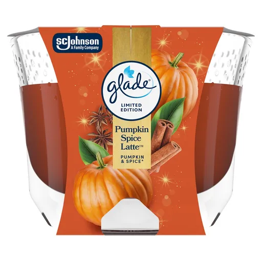 Glade Vonná svíčka Maxi Pumpkin Spice Latte 204 g
