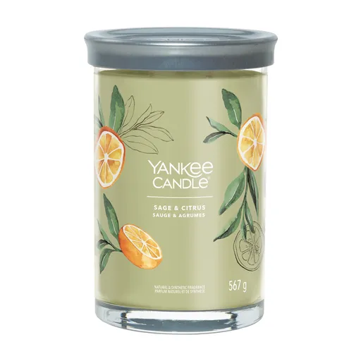 Yankee Candle Aromatická svíčka Signature tumbler velký Sage