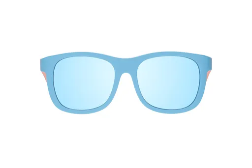 Babiators Navigator BABONAV011S sluneční brýle, modro-oranžové, 0-2 roky + dárek zdarma