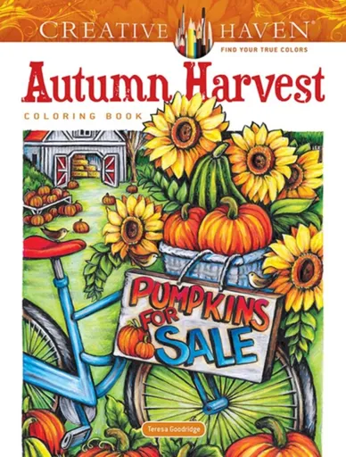 Creative Haven Autumn Harvest Coloring Book - Teresa Goodridge