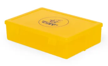 Black cat krabička sectioned rig bits box