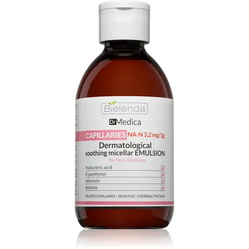Bielenda Dr Medica Capillaries micelární mléko neutralizující zarudnutí 250 ml