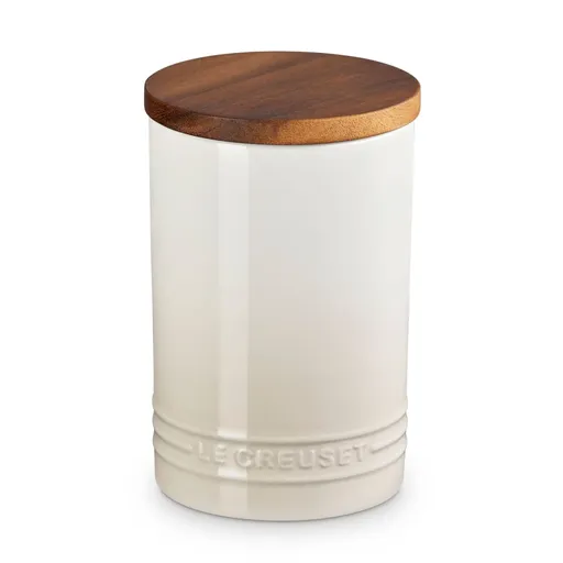 Dóza na potraviny SIGNATURE 770 ml, MERINGUE, kamenina, Le Creuset