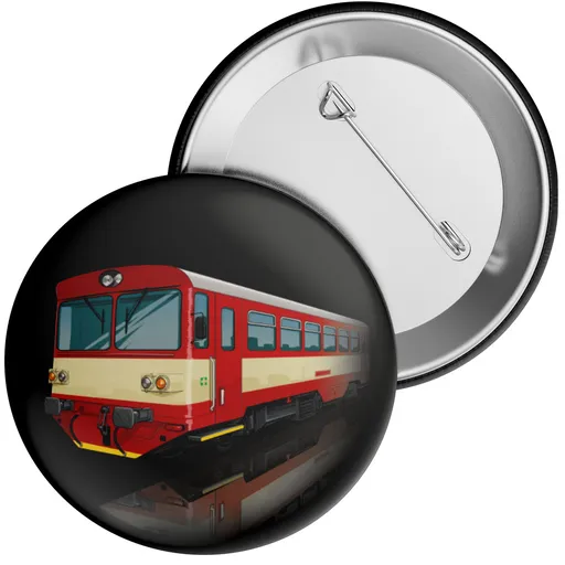 Odznáček 810 červená