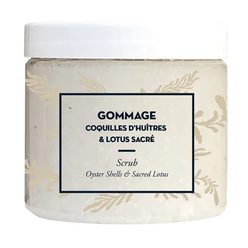 Les Thermes Marins de Saint Malo Tělový peeling z mušlí ústřic a posvátného lotosu, 280 g + dárek a doprava zdarma
