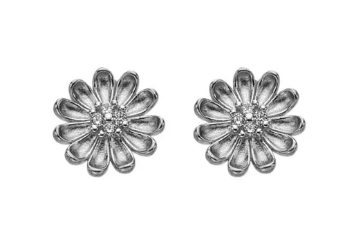 Hot Diamonds Stříbrné náušnice Thank You Silver Whisper SWE012