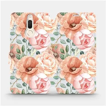 Flip pouzdro na mobil Huawei Mate 10 Lite - MP02S Pastelové květy (5903516756360)