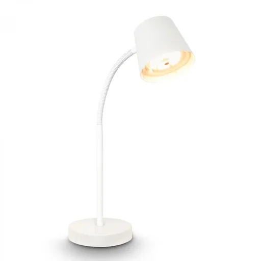 BRILONER Biwo LED bezdrátová stolní lampička, stmívatelná, nastavitelná, bílá 7502016