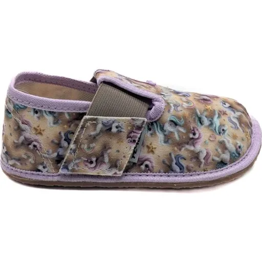 PEGRES BF 01 Dětské barefooot papuče, růžová, velikost