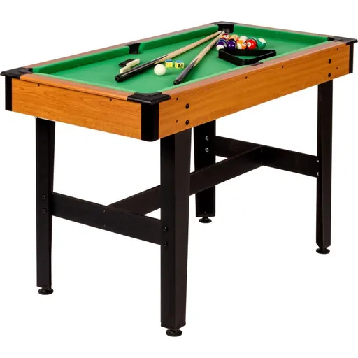 GamesPlanet® 57275 Kulečníkový stůl pool biliard kulečník s vybavením, 4 ft, zelený