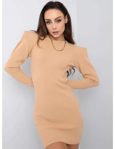 Dámské šaty Fabiola RUE PARIS béžové