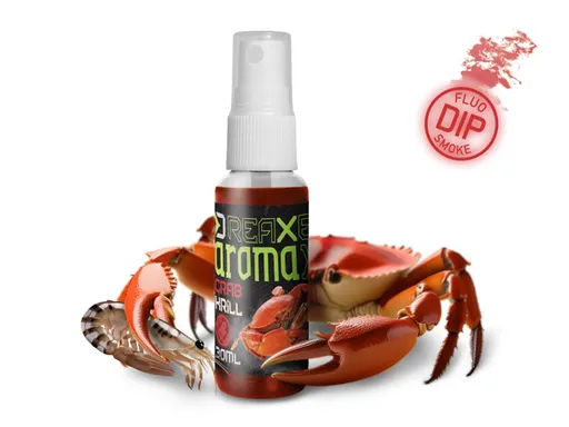 Delphin Dipovací sprej AromaX 30ml - Krab - Krill/červená,Delphin Dipovací sprej AromaX 30ml - Krab - Krill/červená
