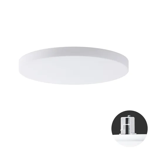 OSMONT CAR67173 CARINA V2 stropní/nástěnné skleněné polovestavné svítidlo bílá IP44 3000 K 46W LED DALI