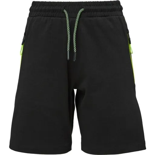 Lotto VENOT Chlapecké úpletové šortky, černá, velikost 164-170