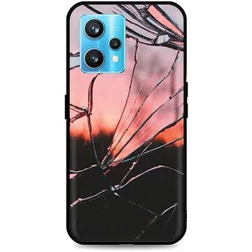 TopQ Kryt LUXURY Realme 9 Pro+ pevný Pink Broken 73149 (Sun-73149)