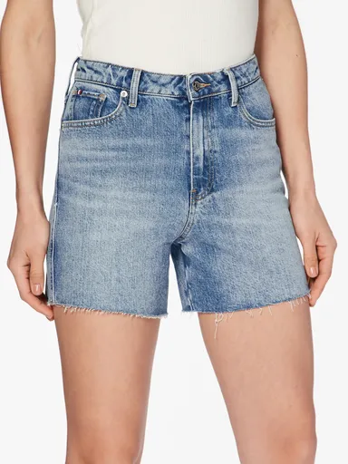 Tommy Hilfiger dámské modré džínové šortky WW0WW40213 31/NI