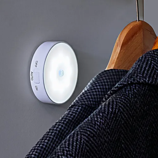 Světlo se senzorickým čidlem, kulaté