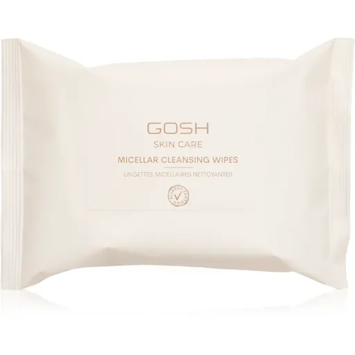 Gosh Skin Care Micellar čisticí a odličovací ubrousky 25 ks