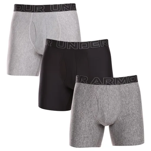 Under Armour 3PACK pánské boxerky vícebarevné (1383878 035) L