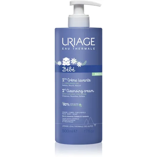 Uriage Bébé 1st Cleansing Cream jemný čisticí krém pro děti od narození 500 ml