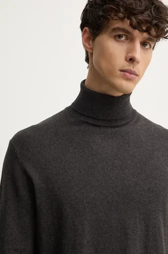Svetr z vlněné směsi Pepe Jeans NEW ANDRE TURTLE NECK