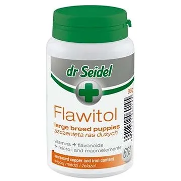 Dr. Seidel Flawitol puppy large breed pro štěňata velkých plemen 60 tbl (5901742060145)