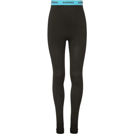 Klimatex DAI SEAMLESS Dětské bezešvé termo spodky, černá, velikost 110-122