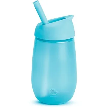 Munchkin Hrneček s brčkem Simple Clean 296 ml modrý (5019090900188)