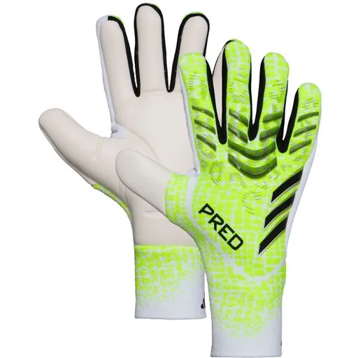 adidas PREDATOR PRO Brankářské rukavice, bílá, velikost