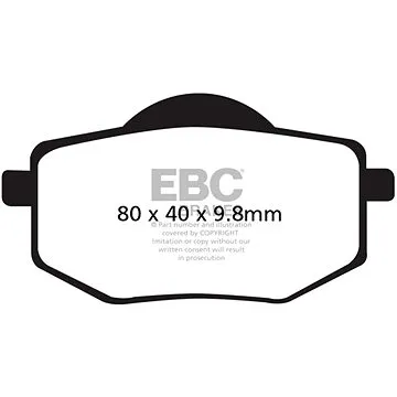 EBC Brzdové destičky FA136 (FA136)