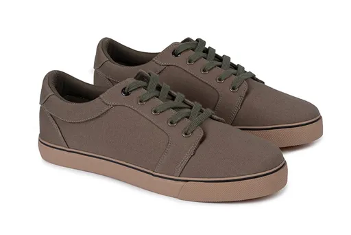 Fox Boty Khaki Canvas Shoe - 12/46,Fox Boty Khaki Canvas Shoe - 12/46