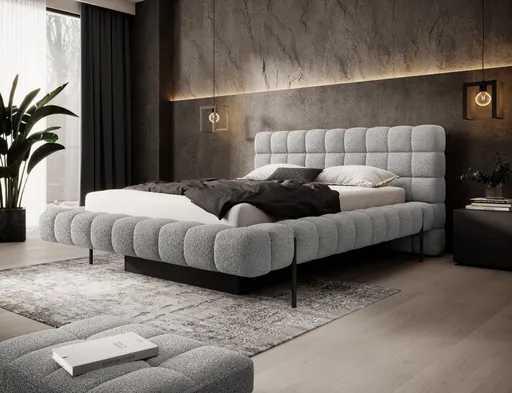 Postel Magentta s kovovým rámem 180x200