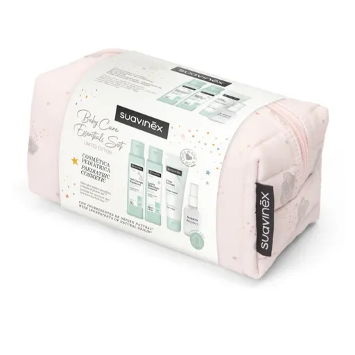 Suavinex Baby Care Essentials Set Pink cestovní sada pro děti