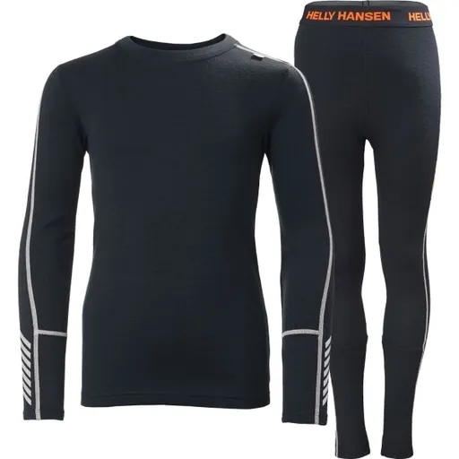 Helly Hansen LIFA MERINO MIDWEIGHT Dětský funkční merino set, tmavě modrá, velikost
