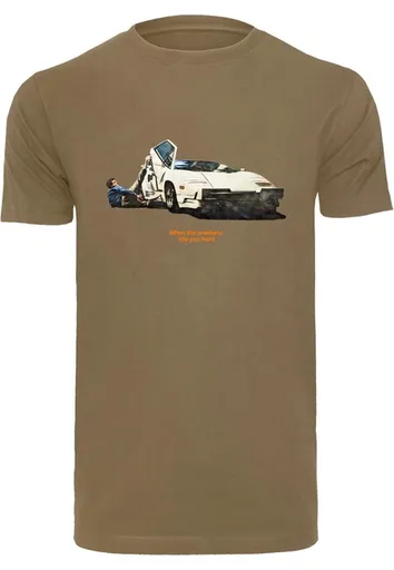 Mr. Tee Weekend Wolf Tee olive - M