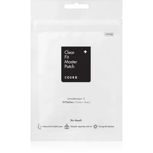 Cosrx Clear Fit Master Patch čisticí náplast pro problematickou pleť 18 ks